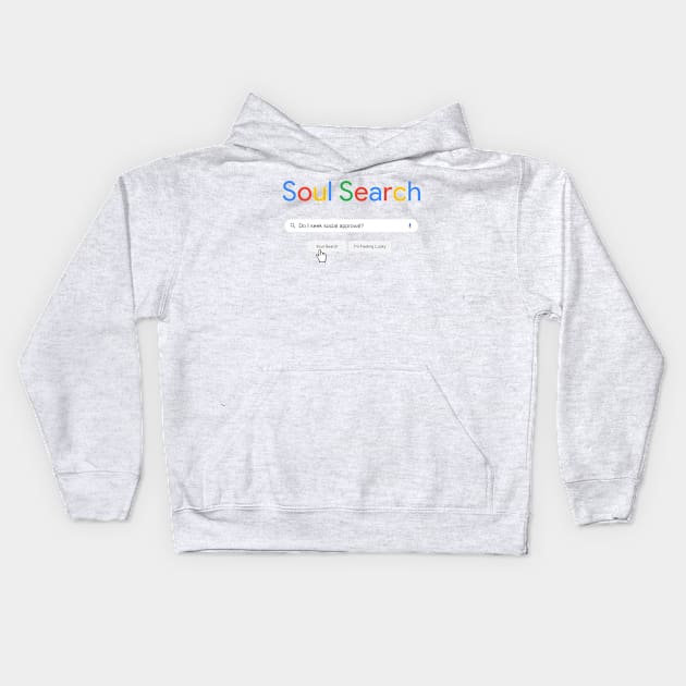 Soul Search Engine Kids Hoodie by Ricardo77